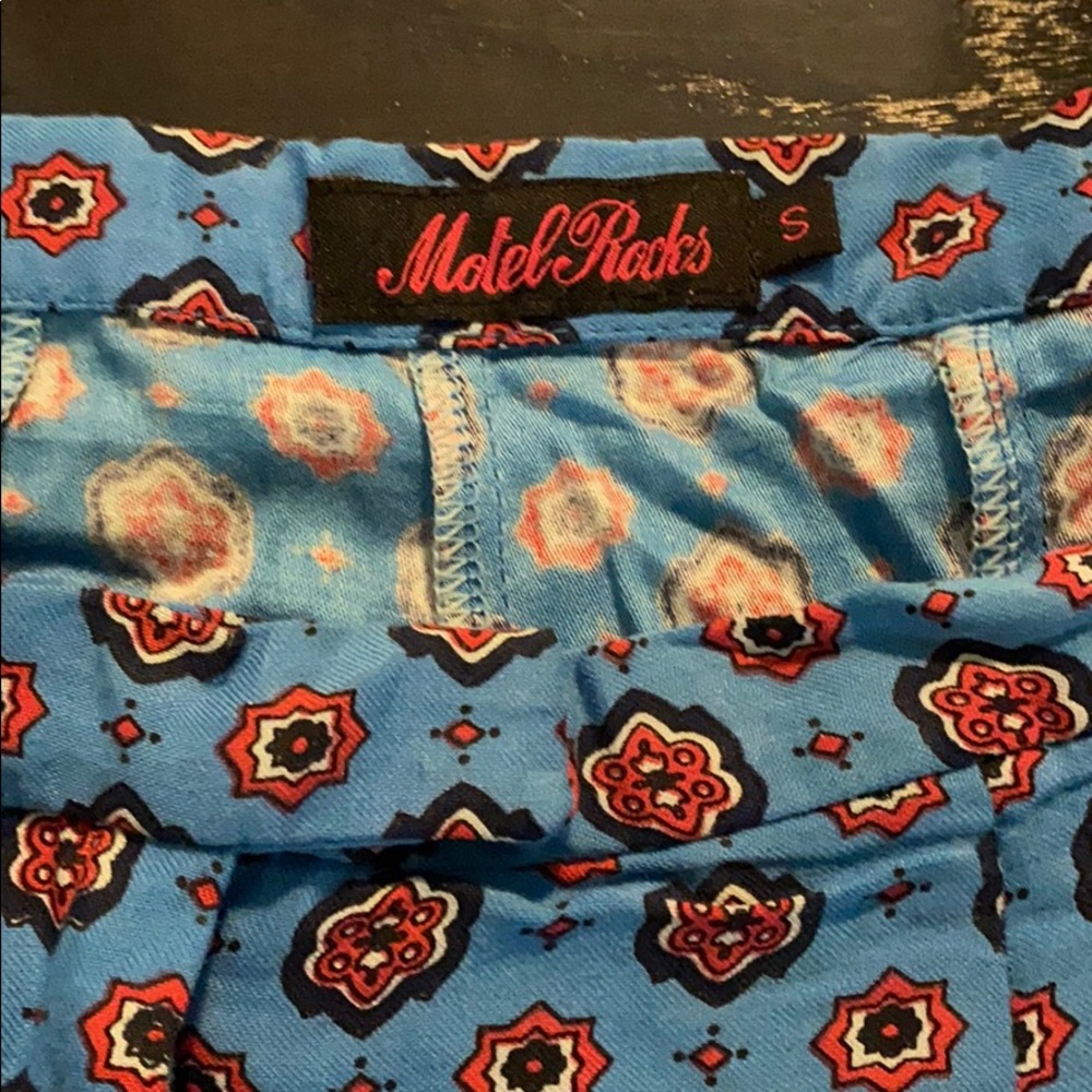 MOTEL ROCKS - Patterned Trousers S - Picture 3 of 3